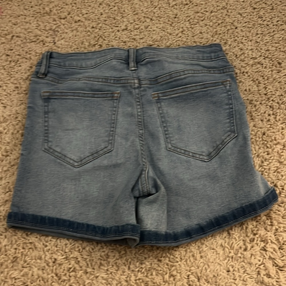 jean shorts, youth size 12 - Picture 3 of 3